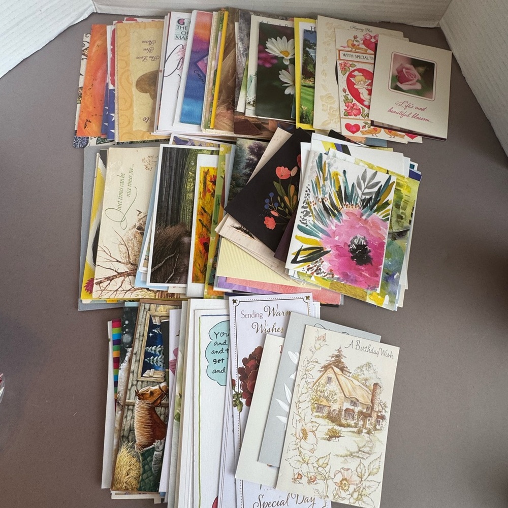 Vintage Assorted Greeting Cards Collection